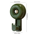 thumbnail image 3 of Vacuum Adhesive Suction Cup Hooks Heavy Duty No Drill Hanging Solution for Bathroom Kitchen Organization Strong Grip No Residue Removable Design(Green),Ccwuwei, 3 of 9