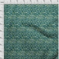 thumbnail image 3 of oneOone Tissu en Coton Flex Rayé & Carré Imprimé Géométrique au Mètre 40 Pouces de Large, 3 of 4