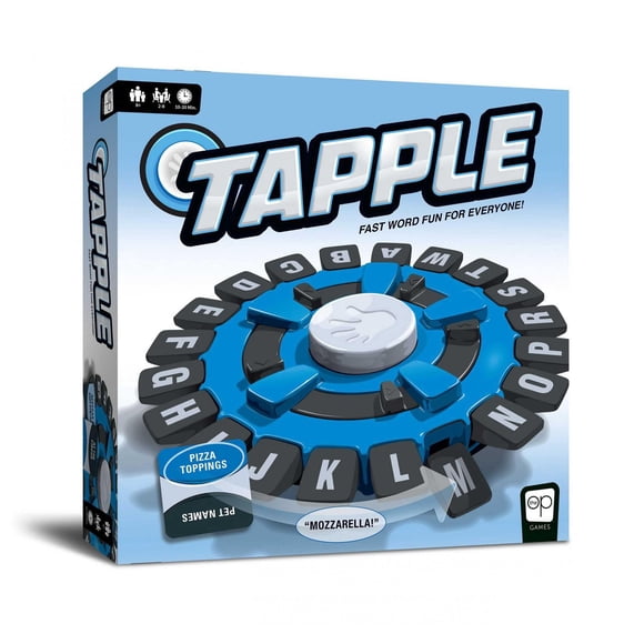 USAopoly Tapple Board Game - Fast Word Fun for the Whole Family!