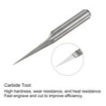thumbnail image 4 of Uxcell Solid Carbide Wood Engraving CNC Router Milling Bit 0.2mm, 4 of 5