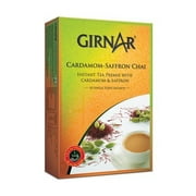 Girnar Instant Premix Tea With Cardamom - Saffron (10 Sachets)