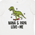 thumbnail image 4 of Inktastic Nana and Papa Love Me Dinosaur Grandson Boys Toddler T-Shirt, 4 of 5