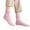 Pink, variant on Fgnfyis Winter Warm Thermal Socks for Men Women Extra Thick Insulated Vertical Stripe Crew Boot Socks Japanese Slouchy Cozy Socks Black One Size