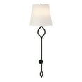 thumbnail image 3 of Roxbury 2-Light Wall Sconce in Matte Black, 3 of 5