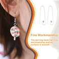 thumbnail image 4 of Pendientes de plata de ley 925 Qarigey ganchos para la oreja piezas de alambre Talla grande AP016346-02, 4 of 6