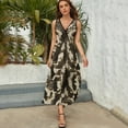 thumbnail image 5 of Animal Print Patterns Sleeveless Dress Female Clothing Dress Women Summer 2025 Dress, 5 of 7