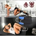thumbnail image 1 of Fiudx Correa para Ejercitar Piernas, Pedal Grueso, Diseño de Gancho Resistente, Entrenamiento de Fuerza para Piernas y Caderas, Equipo de Fitness Unisex, Color Rosa Rojo, 46 Cm de Largo, Incluye 1 Co, 1 of 2