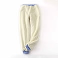 thumbnail image 4 of LSLJS Women's Printed Leggings With Elastic Drawstring Pockets and Thick Insulation Pants, Womens Work Pants, 4 of 6