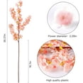 thumbnail image 5 of Artificial Cherry Blossom Branches Faux Cherry Flowers 39 Inch Peach Branches Silk Tall Stems for Home Wedding Table Vase Decor (3 Pcs, Ivory) A, 5 of 5