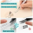 thumbnail image 2 of Xingzhi 6pack/lot Fine Point And Quick Drying Pens Retractable Gel Ink No Fade Convenient Extra Large, 2 of 6
