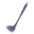 thumbnail image 7 of 8.3 Inch Silicone Soup Ladle Spoon Restaurant Kitchen Scoop Utensil Cooking Supplies Purple, 7 of 7