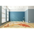 thumbnail image 2 of Aurora Burst Hand-Tufted Abstract Viscose Rug, 2 of 6