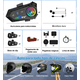 thumbnail image 3 of Intercomunicadores Para Casco Bluetooth Para Moto Modelo Negro, 3 of 5