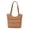 Khaki-a, variant on Straw Handbag, Woven Beach Purse, Mini Summer Raffia Tote Bag with Lobster Embroidery, Lightweight Durable Shoulder Bag for Vacation and Bohemian Style