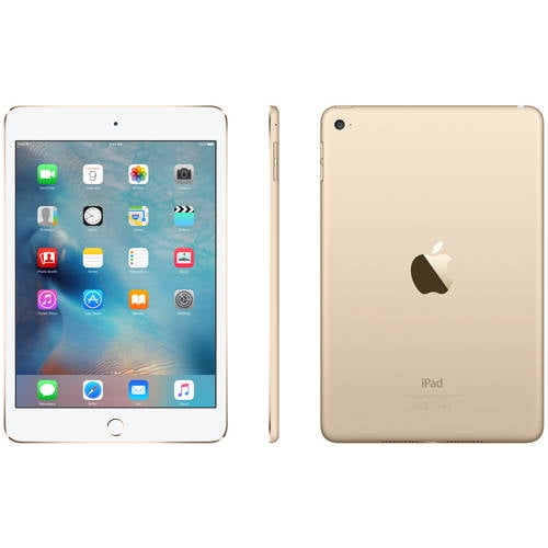 Restored Apple iPad mini 4 16GB Wi-Fi - Gold (Refurbished