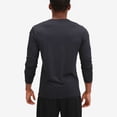 thumbnail image 3 of Ropa de fitness para hombre, ocio, deportes al aire libre, baloncesto, ropa de secado rápido, cuello redondo, manga larga, ropa de fitness para hombre, 3 of 4