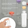 thumbnail image 4 of Uxcell 10Pcs Clear Glass Sample Vials, Small Liquid Bottles Yellow 30ml, 4 of 7