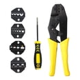 thumbnail image 3 of Ljknkt Cold Crimping Pliers Terminal Crimper Wire Pliers Hand Tools Insulation Crimping Steel, 3 of 19