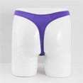 thumbnail image 4 of HUPOM Men'S Underwear Underwear For Men Pack Low waist Drop Waist Solid Thong Purple One Size, 4 of 4
