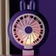 thumbnail image 3 of Ventilador De Reloj USB, Ventilador De Reloj, Luz De Respiración Colorida, Silenciosa Para Juguete, 3 of 7