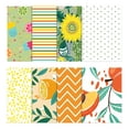 thumbnail image 2 of Soimoi 8 Pc Fat Quarter Bundle -Tropical SummerPrint 18"x 22"DIY Patchwork-100% CottonPre-Cut Quilting Fabric (Multicolor), 2 of 8