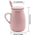 thumbnail image 5 of Blue Coffee Mugs Cups 12oz Ceramic Cute Creative Coffee Mugs Sets with Lid and, 5 of 5