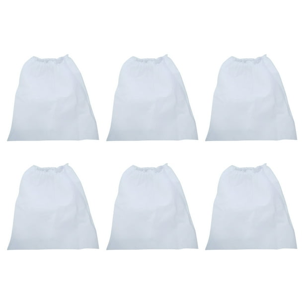 Bolsa de colector de polvo de la aspiradora de clavo de 6pcs para el salón de uñas profesional