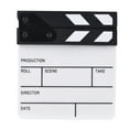 thumbnail image 4 of Compact Size Acrylic Clapboard Dry Erase TV Film Movie Director Cut Action Scene Clapper Board Slate, 4 of 7