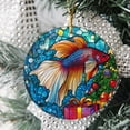 thumbnail image 2 of Fish Christmas Ornaments, Fish Ornament, Fish Christmas Décor, Fish Xmas Decorations jO4Eft, 2 of 5