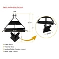 thumbnail image 6 of Middle Buster Plow 3-Point Quick Hitch for Category 1 Tractors Heavy Duty Steel Furrowing Plow Mechanical Plowing Subsoiler, 6 of 9