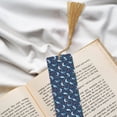 thumbnail image 6 of Kdxio Sea Sharks Print Metal Tassel Bookmarks,Perfect Gift for Art Lovers and Bookworms Metal Bookmarks for Women, 6 of 8