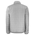 thumbnail image 3 of Men's Cutter & Buck Gray Detroit Tigers Big & Tall Rainier PrimaLoft- Eco Insulated Full-Zip Puffer Jacket, 3 of 3