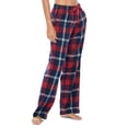 thumbnail image 3 of Ashford & Brooks Women's Super Soft Flannel Plaid Pajama Sleep Pants, 3 of 5