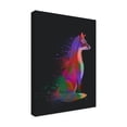 thumbnail image 2 of Fab Funky 'Neon Fox' Canvas Art, 2 of 3