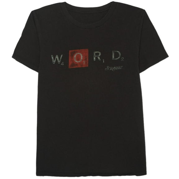 Mens Black Family Game Night Scrabble Shirt Broken Boardgame T-Shirt Small