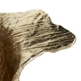 thumbnail image 5 of DecMode 9" Asymmetrical Abstract Textured Folded Leaf Gold Aluminum Metal Decorative Bowl, 5 of 9