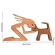 thumbnail image 4 of Adorno de madera de familia de perros: tallado a mano, duradero y decorativo, para el hogar y la oficina, 4 of 5