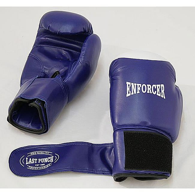Last Punch Blue Pair Pro Boxing Gloves