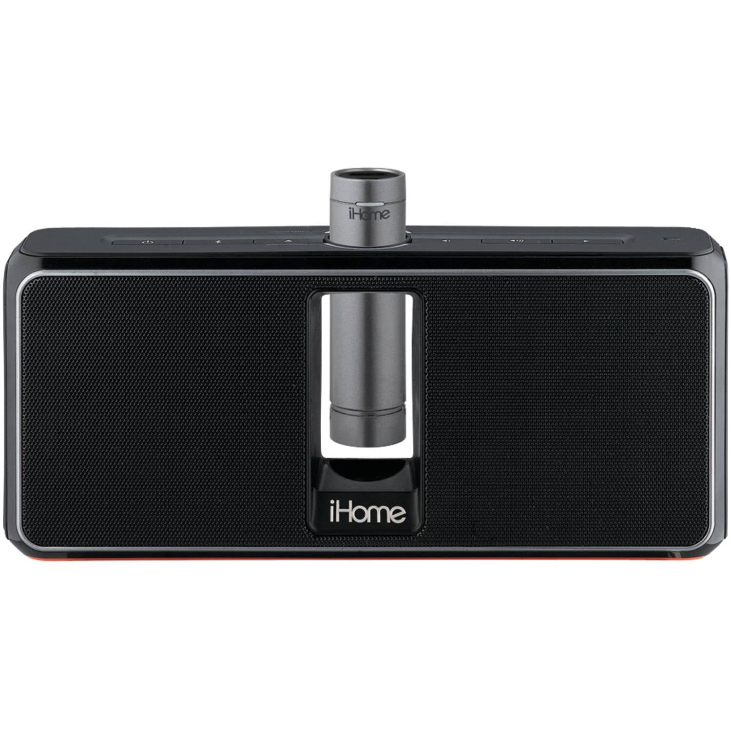 iHome IBT3B Splashproof Wireless Speaker with Speakerphone Black