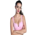 thumbnail image 1 of Women Girl's Sports Bras Racerback Bra Seamless Wireless Underwear Bra Full Coverage Outdoor, 1 of 5