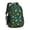 Dinosaur and Plant, variant on Beige Cartoon Dinosaurs Flowers Pattern Cute School Backpack Bag with Padded Back and Adjustable Shoulder Straps 16.9 X 12.6 X 5.9 Inches