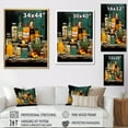 thumbnail image 4 of Designart "Urban Zest With Cocktails And Condiments I" Condiments Canvas Prints, 4 of 7