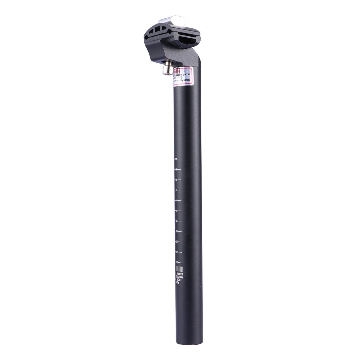 Composant Cyclisme PRO Tige De Selle PRO LT - 27,2 Mm X 400 Mm - Alliage 6061, Noir 27.2 Light