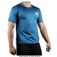 thumbnail image 2 of Playera Wilson Talla M Cuello Redondo Deportiva Azul Petróleo, 2 of 4