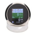 thumbnail image 3 of 85MM Waterproof GPS Speedometer Odometer Gauge With Fuel Level/Water Temp/Oil Pressure/Voltage/Tachometer Digital Meter 12/24V ,High Precision, 3 of 7