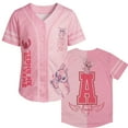 thumbnail image 3 of Disney Girls Baseball Jersey T-Shirt with Lilo & Stitch and Angel - Girls Sizes 4-16, 3 of 7