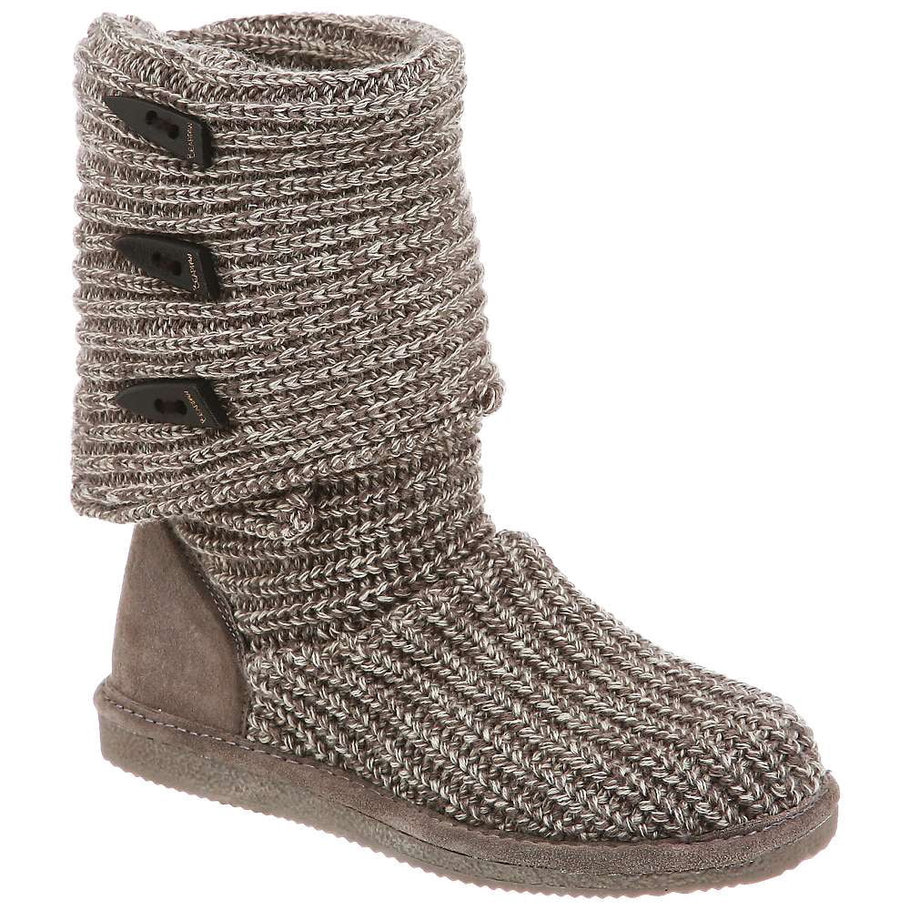 bearpaw gray knit boots