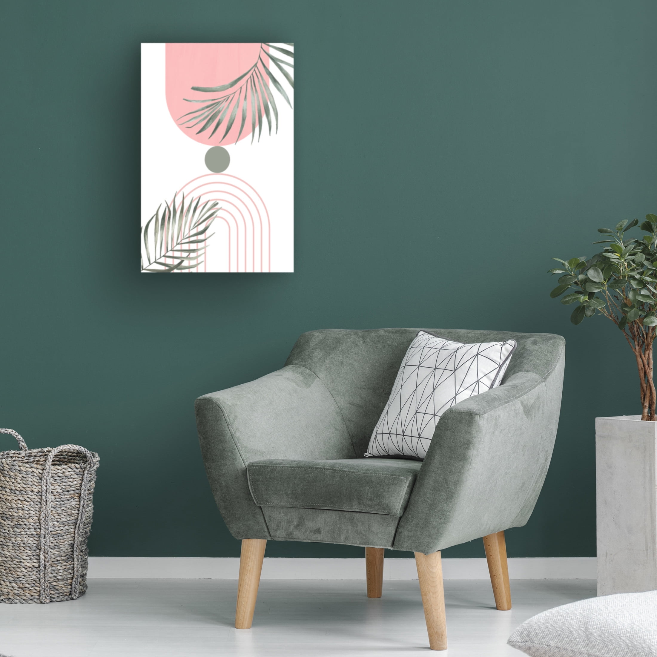 Trademark Fine Art Sally Ann Moss Simplicity-2 Canvas Wall Art