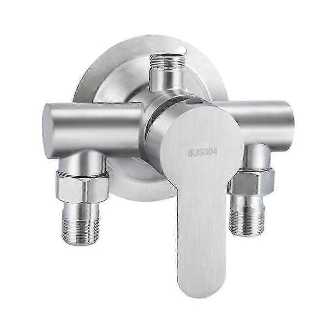 Stainless Steel Shower Faucet Hot And Cold Water Mixer Wall Mounted SZRH A-M