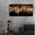 thumbnail image 5 of Epic Art 'City on the Edge' by David Manlove, Acrylic Glass Wall Art, 48"x24", 5 of 8